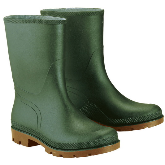 EUROMAX GÄRTNER bottes PVC mi-hauteur vert