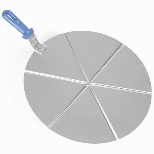 Plaque à pizza avec rails de découpe, pour 6 pièces, Ø 500 mm