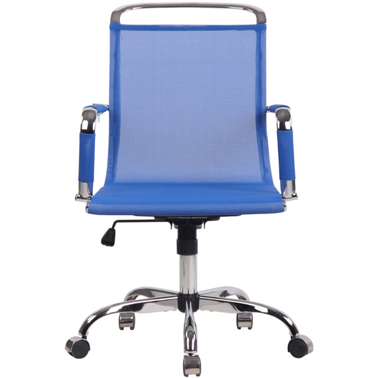 Chaise de bureau Barnet Mesh bleu