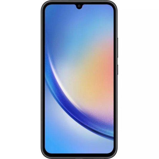 Samsung Galaxy A34 5G 128 Go Awesome Graphite Écran Super AMOLED 16,65 cm (6,6"), Android 13, triple caméra 48MP - version UE (SM-A346BZKAEUE)